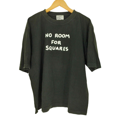 ホーリーシット HOLY SHIT NO ROOM FOR SQUARES 両面プリント Tシャツ メンズ JPN:XL