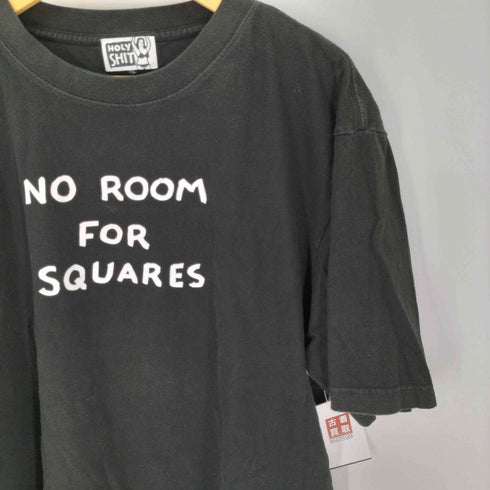 ホーリーシット HOLY SHIT NO ROOM FOR SQUARES 両面プリント Tシャツ メンズ JPN:XL