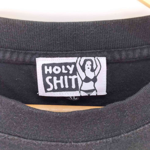 ホーリーシット HOLY SHIT NO ROOM FOR SQUARES 両面プリント Tシャツ メンズ JPN:XL