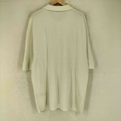カルバンクラインジーンズ Calvin Klein Jeans ショートスリーブ コットン ワッフル ポロカラーセーター メンズ XL