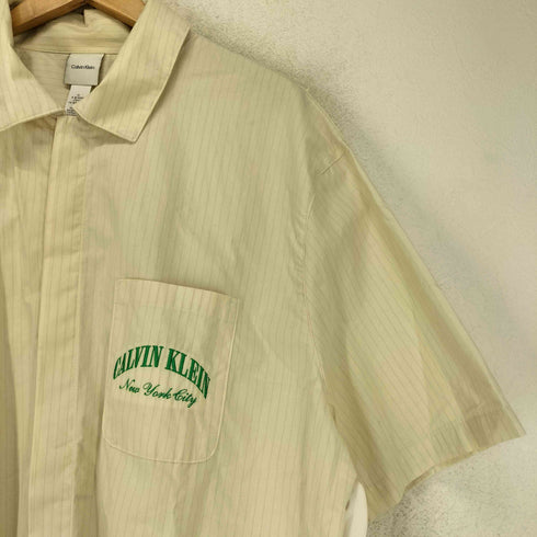 カルバンクライン CALVIN KLEIN 25SS Heritage Classic ショートスリーブシャツ メンズ M