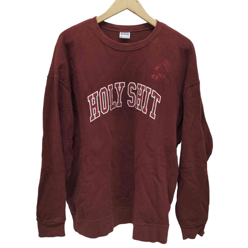 ホーリーシット HOLY SHIT ロゴプリント クルーネック スウェット メンズ JPN:XL