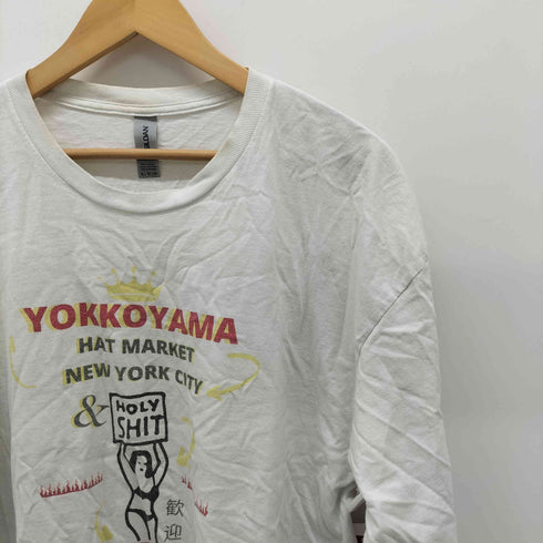 ホーリーシット HOLY SHIT HOKOYAMA HAT MARKET グラフィックプリント ロングスリーブ メンズ JPN:XL