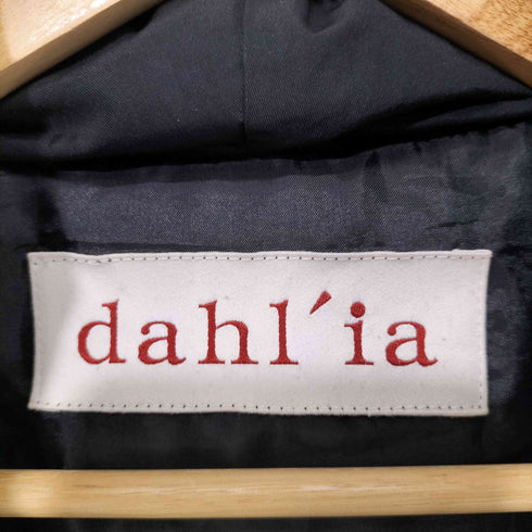 ダリア dahl ia 裾ドローコード アノラックパーカー レディース