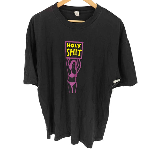 ホーリーシット HOLY SHIT グラフィックプリント クルーネック Tシャツ メンズ JPN:XL