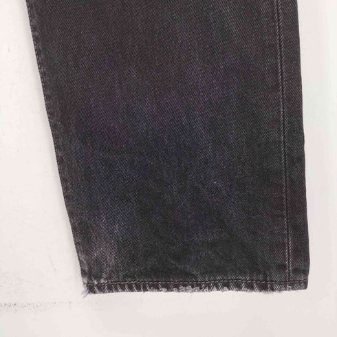 リーバイス Levis ボタン裏4032 501 先染めブラックデニムパンツ メンズ W34L30