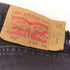 リーバイス Levis ボタン裏4032 501 先染めブラックデニムパンツ メンズ W34L30