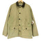 Authentic Gap Clothing オーセンティック ギャップ クロージング レザー切替 ハンティング カバーオール ジャケット メンズ S
