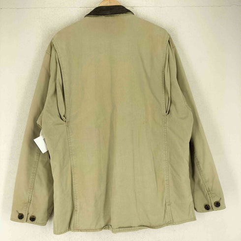 Authentic Gap Clothing オーセンティック ギャップ クロージング レザー切替 ハンティング カバーオール ジャケット メンズ S