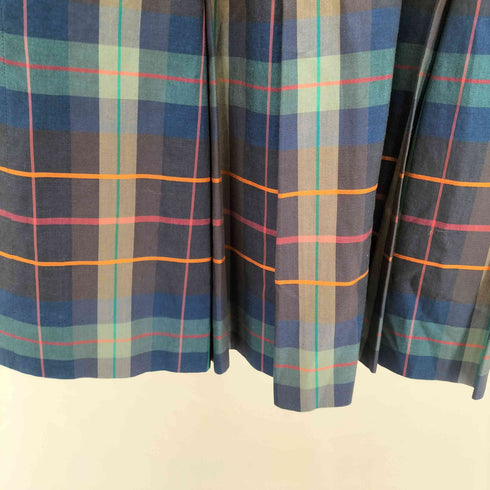 バーバリーズ BURBERRYS 80-90S OLD チェック プリーツ スカート レディース