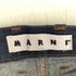 マルニ MARNI 切替 チェック ストレートデニムパンツ メンズ 29