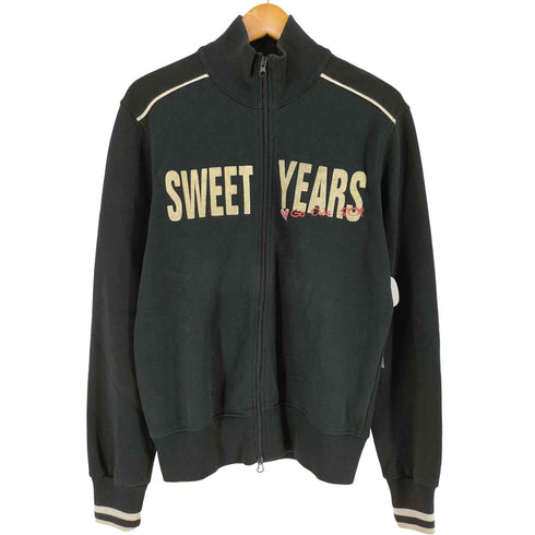 スウィートイヤーズ SWEET YEARS ロゴ フロッキープリント トラックジャケット ジャケット Y2K メンズ S