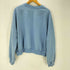 pluti Label プルティ Breakfast sweatshirt Blue ブレックファースト クロップド スウェット トレーナー レディース ONE SIZE