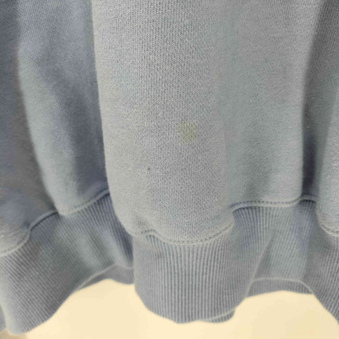 pluti Label プルティ Breakfast sweatshirt Blue ブレックファースト クロップド スウェット トレーナー レディース ONE SIZE
