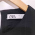 ザラ ZARA 七分丈 Aライン ティアード ワンピース レディース import:L