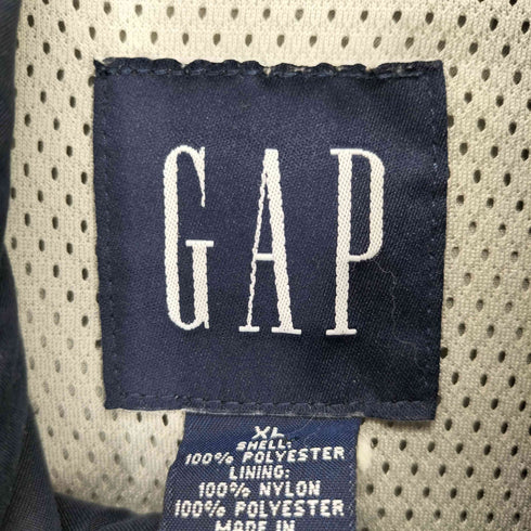 ギャップ Gap 90-00S OLD GAP ナイロン 裏地メッシュ パッカブル アノラックジャケット メンズ XL