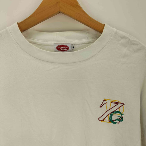 Zepanese Club 刺繍ロゴ半袖Tシャツ メンズ L