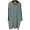 pluti Label プルティ Den loose one-piece ボーダー ロング ワンピース レディース FREE