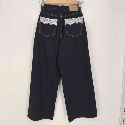 チコ Chico 25ss ポケットレースワイドデニム レディース JPN:S