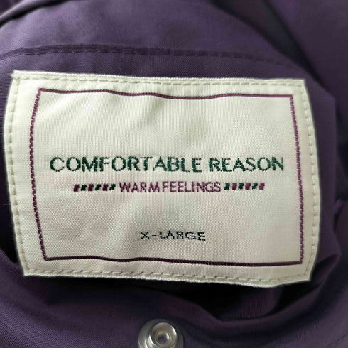 コンフォータブルリーズン COMFORTABLE REASON Reversible Work Jacket リバーシブル ワーク ジャケット メンズ