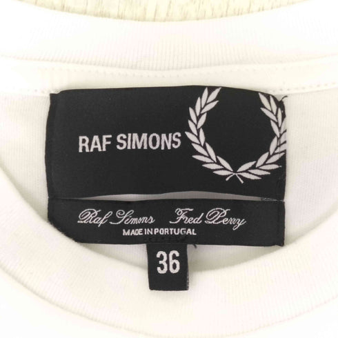 ラフシモンズ RAF SIMONS 刺繍ロゴ ポケット付き 半袖Tシャツ メンズ 36