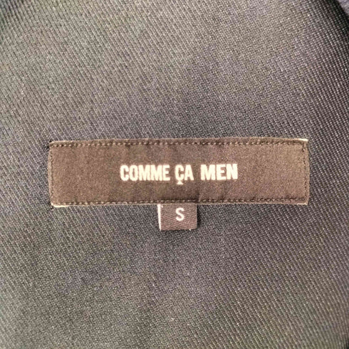 コムサメン COMME CA MEN コーティング加工 ダブルジップ ハリントンジャケット メンズ JPN:S
