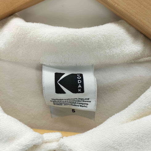 KODAK タオル パイル 生地 S/S ポロシャツ レディース import:S