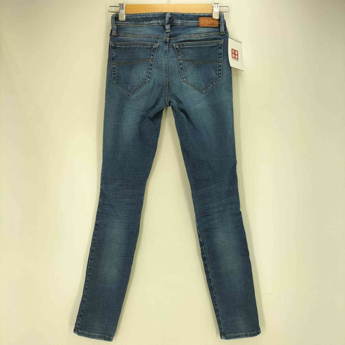 ディーゼル DIESEL SUPER SLIM-SKINNY REGULAR WAIST ダメージ スキニー デニム レディース W26 L30
