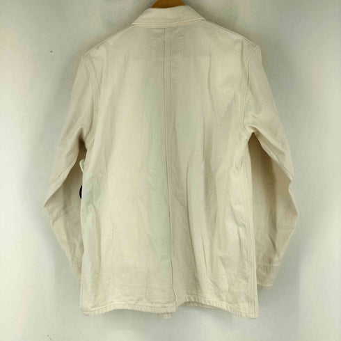 バーガスプラス BURGUS PLUS 11oz Denim Coverall 生成り デニム カバーオール メンズ import:M