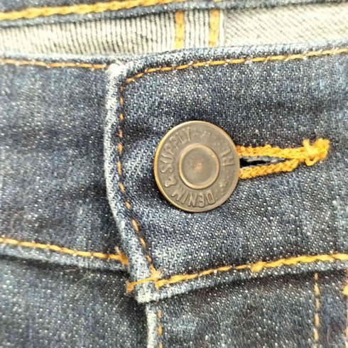 デニムアンドサプライラルフローレン DENIM&SUPPLY RALPH LAUREN ジップフライ スリム ストレッチ デニムパンツ レディース 26/30