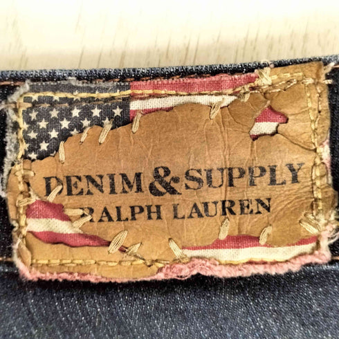 デニムアンドサプライラルフローレン DENIM&SUPPLY RALPH LAUREN ジップフライ スリム ストレッチ デニムパンツ レディース 26/30