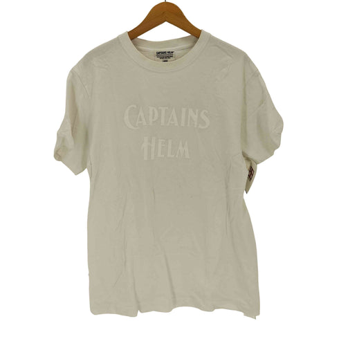 キャプテンズヘルム Captains Helm カジュアルロゴプリント 半袖Tシャツ メンズ L