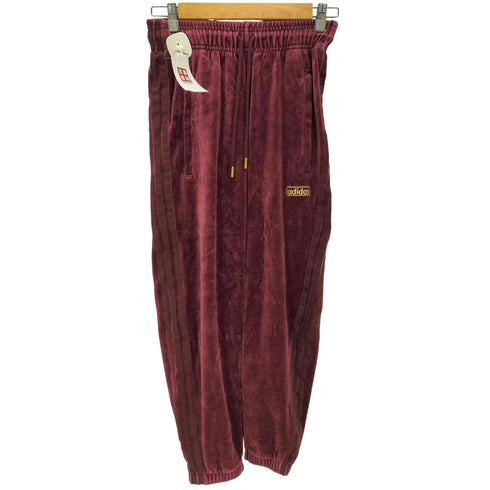 アディダス adidas Velour Cuffed Track Pants ベロア カフド 3ストライプ トラックパンツ レディース XS