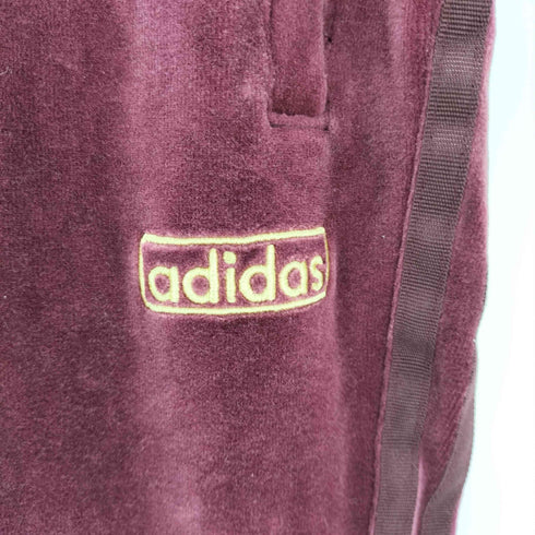 アディダス adidas Velour Cuffed Track Pants ベロア カフド 3ストライプ トラックパンツ レディース XS
