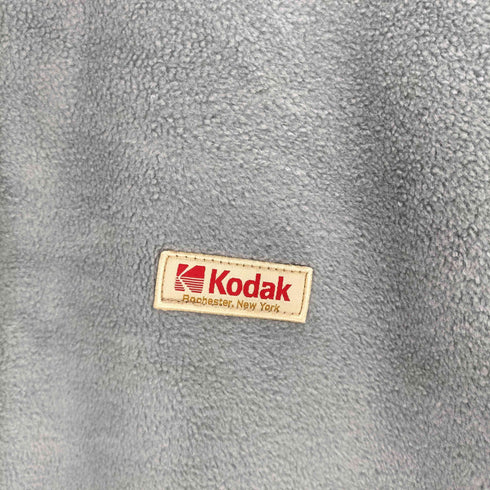 KODAK フリース ハーフジップ プルオーバー 裾ドローコード レディース M