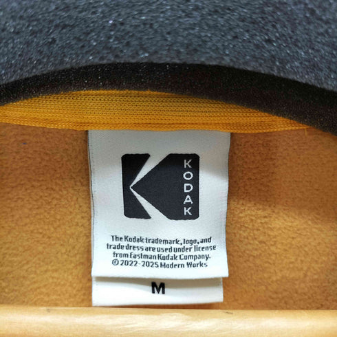 KODAK フリース ハーフジップ プルオーバー 裾ドローコード レディース M