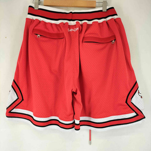 ミッチェルアンドネス mitchell&ness JUST DON チームロゴ刺繍 メッシュショーツ メンズ JPN:M