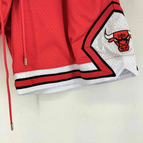 ミッチェルアンドネス mitchell&ness JUST DON チームロゴ刺繍 メッシュショーツ メンズ JPN:M