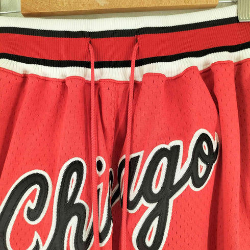 ミッチェルアンドネス mitchell&ness JUST DON チームロゴ刺繍 メッシュショーツ メンズ JPN:M