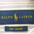 ラルフローレン RALPH LAUREN 現行タグ KNIT OXFORD 刺繍 ストライプ 鹿の子 L/S 長袖 シャツ レディース import:S