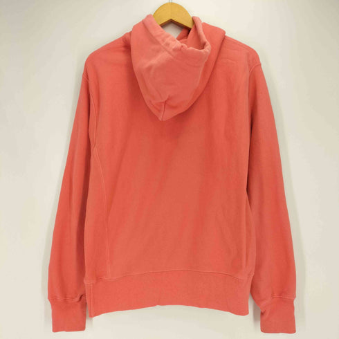 チャンピオン Champion REVERSE WEAVE 復刻 単色タグ ロゴプリント プルオーバーパーカー メンズ JPN:XL