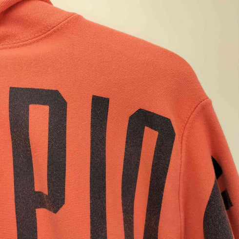 チャンピオン Champion REVERSE WEAVE 復刻 単色タグ ロゴプリント プルオーバーパーカー メンズ JPN:XL