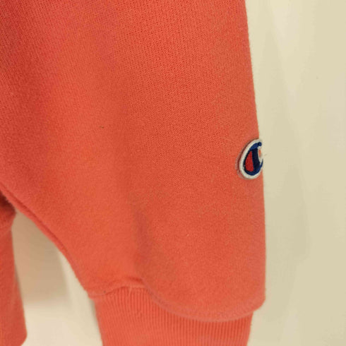 チャンピオン Champion REVERSE WEAVE 復刻 単色タグ ロゴプリント プルオーバーパーカー メンズ JPN:XL