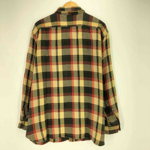 リーバイス Levis ヘリンボーン チェック 2ポケ L/S 長袖 シャツ メンズ import:L
