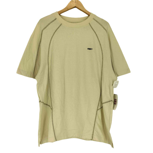 オベイ OBEY CONTRAST STITCH Tee コントラスト ステッチ 半袖 Tシャツ メンズ M