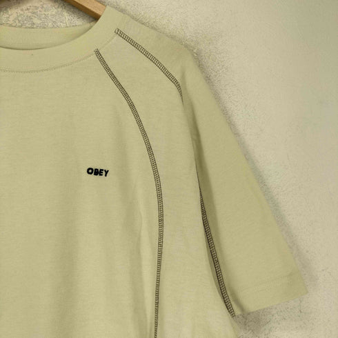 オベイ OBEY CONTRAST STITCH Tee コントラスト ステッチ 半袖 Tシャツ メンズ M