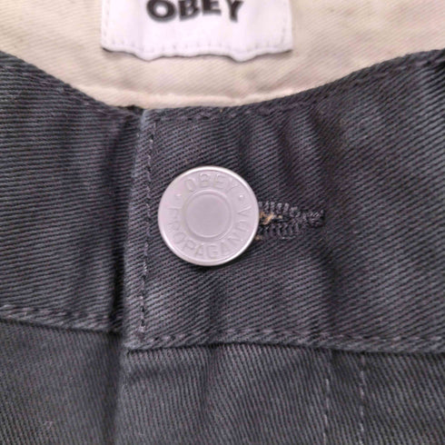 オベイ OBEY ペインター ブラック パンツ メンズ 30
