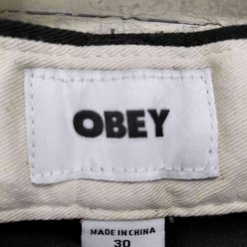 オベイ OBEY ペインター ブラック パンツ メンズ 30