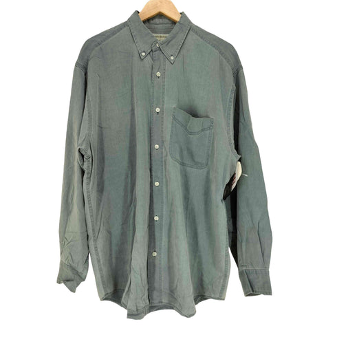 バナナリパブリック BANANA REPUBLIC 80-90S 長袖 ボタンダウン シャツ メンズ L
