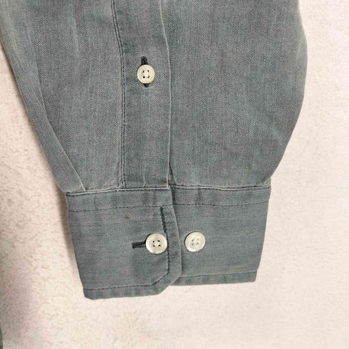バナナリパブリック BANANA REPUBLIC 80-90S 長袖 ボタンダウン シャツ メンズ L